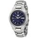 Seiko 5 Automatic Blue Dial Stainless Steel Bracelet 37mm Mens Watch SNK603K1