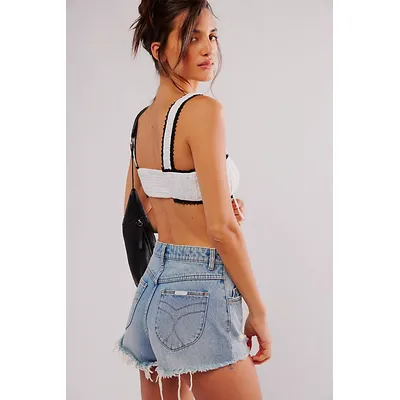 Dusters Cut Off Shorts by Rolla's at Free People in Sylvie Blue, Size: 30