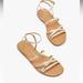 Kate Spade Shoes | New Kate Spade Cove Sandals | Color: Gold | Size: 8