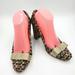 J. Crew Shoes | J.Crew Multicolor Tweed Heels With Gold Bow Womens Size 9 Made In Italy | Color: Black/Gold | Size: 9