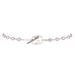 Gucci Jewelry | Gucci Gg Running Chain Toggle Bracelet 18k White Gold And Pink Topaz - | Color: Silver | Size: Os
