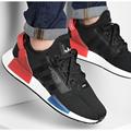 Adidas Shoes | Adidas Nmd_r1 V2 Mens Running Shoes Black/White Gy6162 New Size 12 | Color: Black | Size: 12