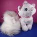 Disney Toys | Aristocats Marie Kitty Cat Plush 48" Long Tail Disney White Kitten Boa | Color: White | Size: Osg