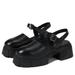 Free People Shoes | New Free People Milan Mary Janes Sandals In Black | Color: Black | Size: Various