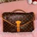 Louis Vuitton Bags | Authentic Louis Vuitton “ The Beverly Gm “ Bag/ Top Handle Brief Case | Color: Brown/Tan | Size: Os