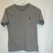 Polo By Ralph Lauren Shirts & Tops | 3/$15 Polo Ralph Lauren Gray V-Neck T-Shirt | Color: Blue/Gray | Size: Mb