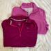 Nike Tops | 2 Nike Athletic Zip Up And Quarter Zip Bundle | Color: Pink | Size: S