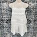 Free People Dresses | Free People Shailee Slip Dress Size M White Lace Ruffle Boho New With Tags Fp | Color: White | Size: M