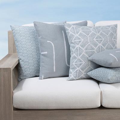 Instinct Indoor/Outdoor Pillow Collection by Elaine Smith - Lavish, 20" x 20" Square Lavish - Frontgate