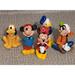 Disney Toys | Disney Parks Disney Mickey, Pluto, Donald, Minnie Goofy Squeeze Bath Toys Lot | Color: Blue/Red | Size: One Size