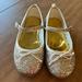 J. Crew Shoes | J Crew Gold Sparkly Ballet Flat Size K2 | Color: Gold | Size: 2bb