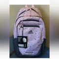Adidas Bags | Adidas Foundation 6 Backpack New In Tags. Outdoor/School/Hiking. | Color: Pink/White | Size: Os