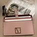 Victoria's Secret Accessories | Cute Vs Card Holder/ Key Chain. | Color: Pink | Size: Os