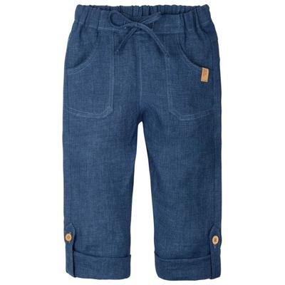 Pure Pure - Kid's Hose Leinen mit Taschen - Freizeithose Gr 86 blau Image