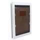 Pet Flap Door, Pet Door Lockable Strong Weatherproof for Cat for Interior Exterior Doors (516x363.5x65mm)