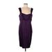 Calvin Klein Cocktail Dress - Sheath: Purple Dresses - Women's Size Large