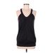 Active by Old Navy Active Tank Top: Black Print Activewear - Women's Size Medium