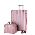 Travel Suitcases with Wheels Luggage Set Suitcase Trolley Case Password Box Large Capacity Business Trip Portable Suitcase Multifunctional Suitcase (Color : J, Taille Unique : 26in)