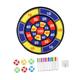 ibasenice 1 Set Sticky Ball Target Dart Board Toy Number Dart Toy Educational Dart Sticky Balls Dart Kidcraft Playset Dart Board Game Throw Dart Toy Flannel Child Goo Ball Sports