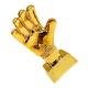 BESPORTBLE 4pcs Football Glove Trophy Large Trophy Home Decor Goal Keepers Glove Match Glove Trophy Mini Soccer Balls Winner Trophies Exquisite Award Trophy Gloves Abs Plastic Cup Child Gold