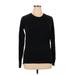 Athleta Active T-Shirt: Black Solid Activewear - Women's Size X-Large