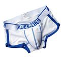 CBLdF Men'S Underwear 3pcs Men's Boxers Convex Design Jockstrap Pantiesyouth Solid Color Small Boxer Shorts-white-xl