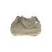 Jimmy Choo Leather Hobo Bag: Quilted Ivory Print Bags