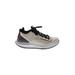 Nike Sneakers: Gray Color Block Shoes - Women's Size 7 1/2 - Almond Toe