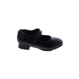 Weissman Designs for Dance Dance Shoes: Slip-on Chunky Heel Casual Black Print Shoes - Kids Girl's Size 10