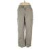 Woman Within Cargo Pants - High Rise: Gray Bottoms - Women's Size 12 Petite