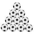 ibasenice 30pcs Mini Football Kids Soccer Ball Tiny Homes Tiny House Fairy House Accessory Balls Diy Landscape Decor Soccer Ball Model Mini Soccer Tiny Football Abs Child Decorations Sports