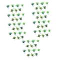 Toyvian 70 Pcs 35cm Mini Potted Plant Flower Decorations Mini Garden Decor Miniature Bonsai Plant Mini Bonsai Model Miniature Dollhouse Plants Models Plastic Plant Tree Flowers and Plants