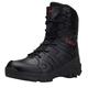 Mens Short Boots,Men's Comfortable Non-slip Wear- Hiking Outdoor Boots Cowboy Winter Boots Men Casual Shoes (Black, 7.5)