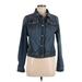 Earl Jean Denim Jacket: Blue Jackets & Outerwear - Women's Size Medium