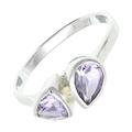 Silver N Rock Amethyst Gemstone Band Ring Men & Women Band Ring All Size 925 Sterling Silver Band Ring Gift Item Jewelry ERG-1260A_ (Y)