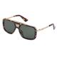 Vintage Oversize Square Sunglasses Women Luxury Big Frame Men Sun Glasses Black Fashion Gradient Female Glasses,C05 Leopard Green,One size