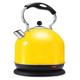 FairUo Kettles, for Boiling Water, Automatic Switch Off, Indicator Light, 3 Litre, 2000 W/Yellow