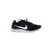 Nike Sneakers: Black Print Shoes - Women's Size 8 - Almond Toe