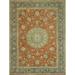 Noori Rug Vintage Distressed Hanif Rust/Beige Rug - 8'2" x 11'0"