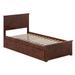 AFI Nantucket Size Platform Bed with Matching Footboard & Storage Drawers