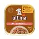 22x 150g Ultima Fit & Delicious Paté Mini Lachs Hundefutter nass