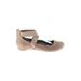 Kenneth Cole REACTION Flats: Tan Solid Shoes - Women's Size 6 1/2 - Round Toe