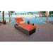 Latitude Run® Larren Chaise Lounge w/ Cushion & Side Table | 14 H x 36 W x 87 D in | Outdoor Furniture | Wayfair 587ECE2E797B40378A6CA80FBFF8BCD2