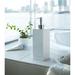 Yamazaki Home Square Shower Dispenser - Three Styles, ABS Plastic, Body Soap Plastic in White | 9.06 H x 2.76 W x 2.76 D in | Wayfair 7896