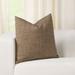 East Urban Home Aarati Throw Square Pillow Cover & Insert Polyester/Polyfill blend in Brown | 16 H x 16 W x 3 D in | Wayfair