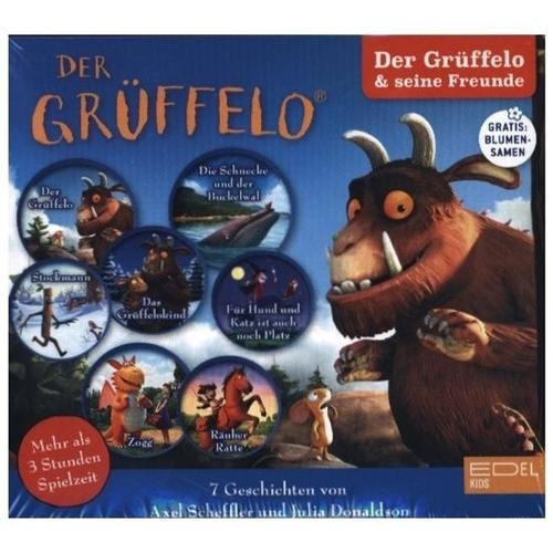 Der Grüffelo - Hörspiel-Box Mit Blumentütchen,3 Audio-Cd - Der Grüffelo (Hörbuch)