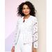 Draper's & Damon's Women's Lotus Lace Jacket - White - PXL - Petite