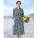 Appleseeds Women's Jacobean Floral Knit Dress - Multi - PXL - Petite