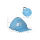 Outsunny 2-3 Person Pop Up Beach Tent - Blue | Wowcher