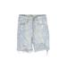 American Eagle Outfitters Denim Shorts: Blue Camo Bottoms - Women's Size 2